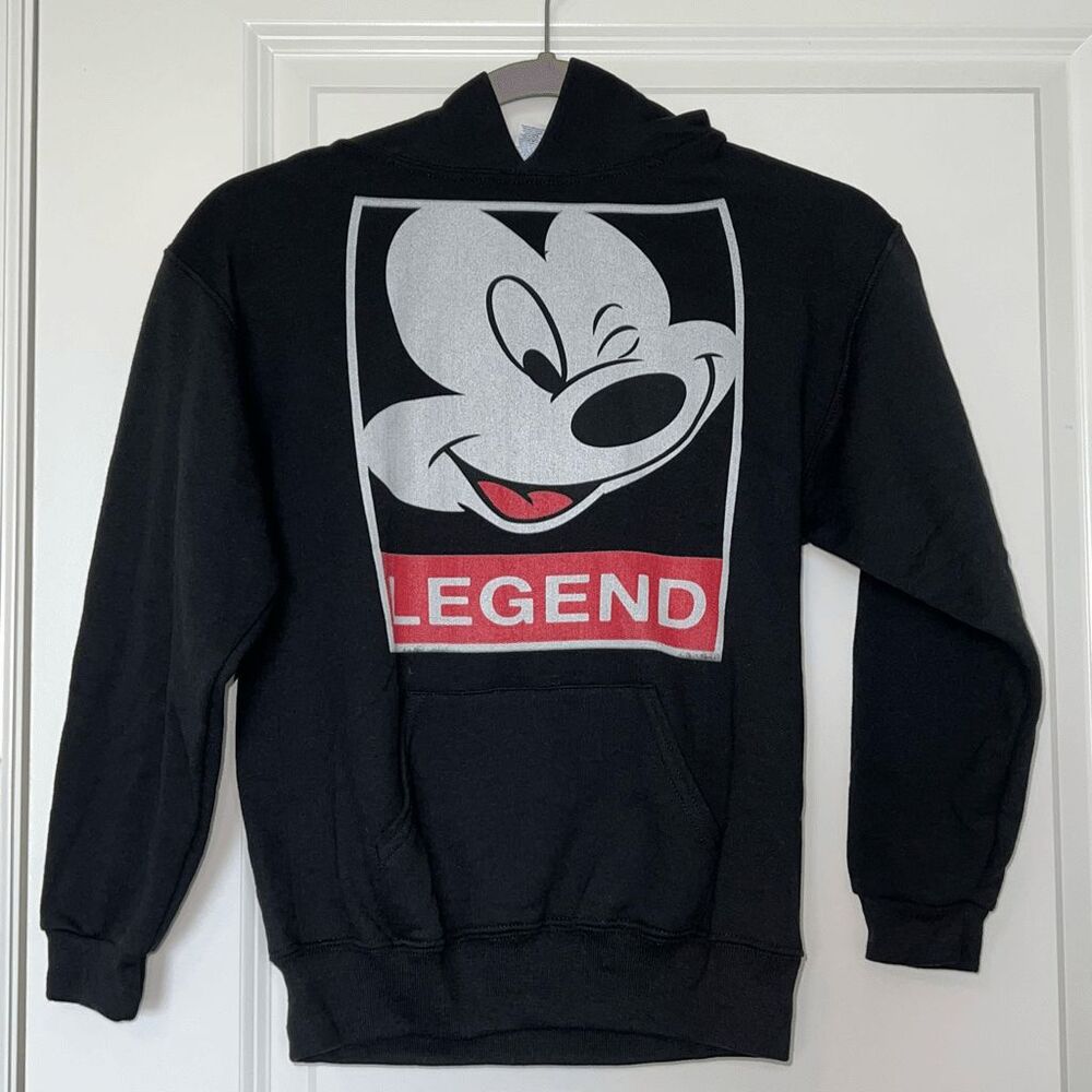 Boy's Mickey & Friends Mickey Legend Poster Hoodie